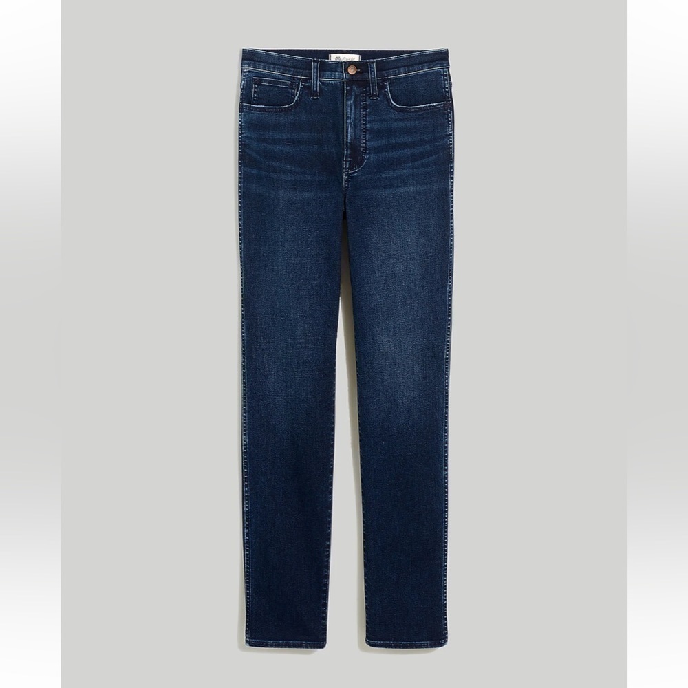 Madewell Stovepipe High Rise Jeans Larchley Wash Size 26 - Picture 5 of 14